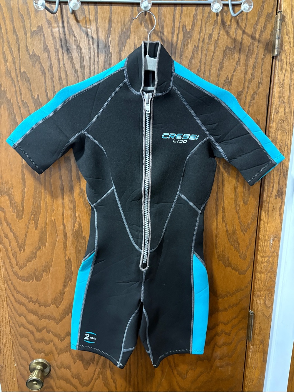 Cressi Women's Lady 2mm Lido Short Sleeve Springsuit Wetsuit XS 1